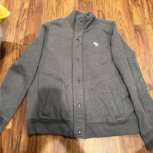 Abercrombie & Fitch Sherpa Lined Jacket XL Zip
Snap Moose Logo Y2K 2000s Vintage